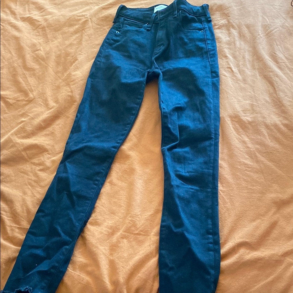 Abercrombie & Fitch Dark Blue Skinny Jeans